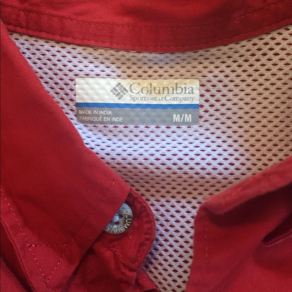 Men's Columbia PFG Fishing Shirt - Picture 3 of 3